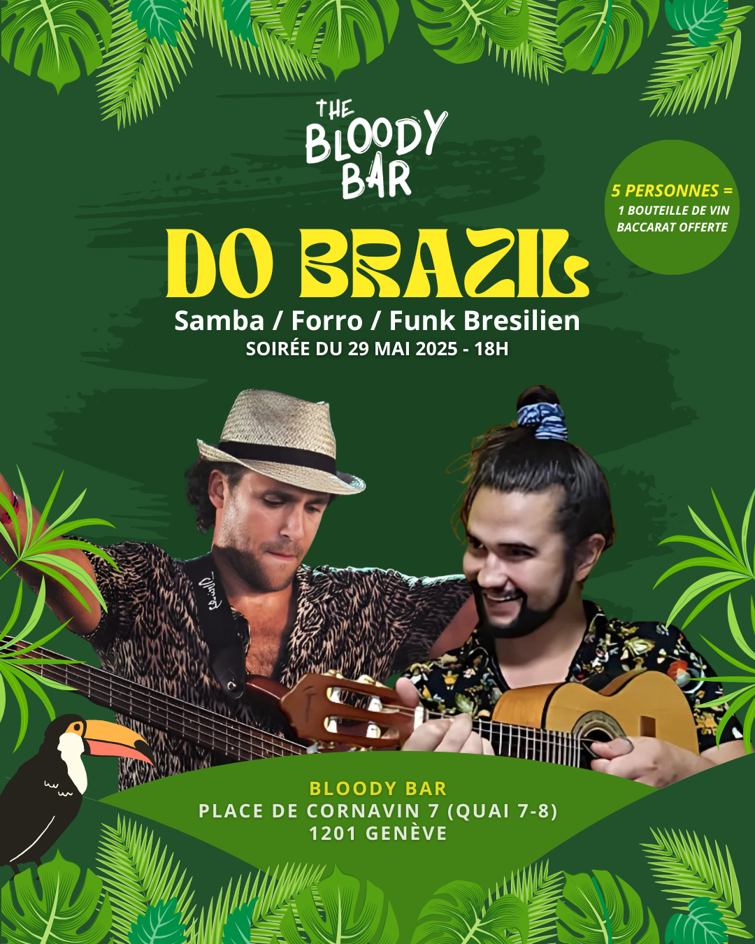 soiree samba geneve do brazil a geneve gare cff bresilienne night club bloody bar 29 mai 2025